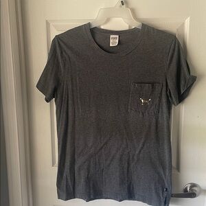 Gray PINK T-Shirt sequin size medium